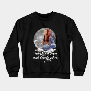 Shallan stormlight quote Crewneck Sweatshirt